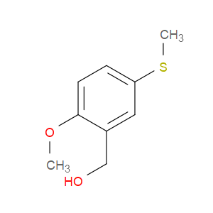(2-Methoxy-5-(methylthio)phenyl)methanol