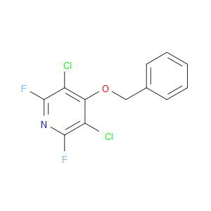 3,5-Dichloro-2,6-difluoro-4-(phenylmethoxy)pyridine