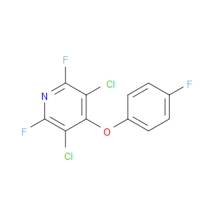3,5-Dichloro-2,6-difluoro-4-(4-fluorophenoxy)pyridine