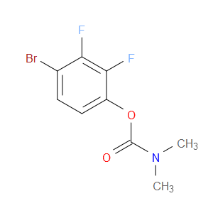 4-bromo-2,3-difluorophenyl dimethylcarbamate