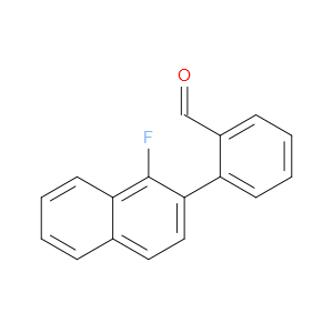 Benzaldehyde, 2-(1-fluoro-2-naphthalenyl)-