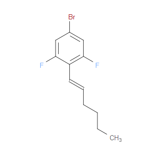 (E)-5-Bromo-1,3-difluoro-2-(hex-1-en-1-yl)benzene