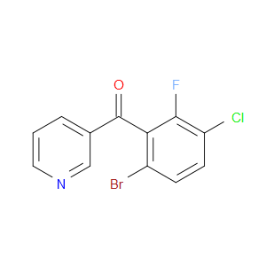 (6-bromo-3-chloro-2-fluorophenyl)(pyridin-3-yl)methanone