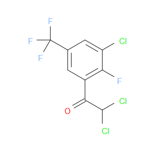 2,2-dichloro-1-(3-chloro-2-fluoro-5-(trifluoromethyl)phenyl)ethanone