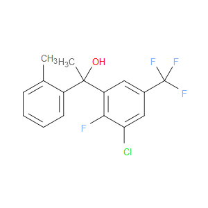 1-(3-chloro-2-fluoro-5-(trifluoromethyl)phenyl)-1-(o-tolyl)ethanol