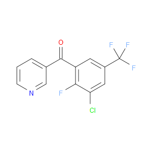 (3-chloro-2-fluoro-5-(trifluoromethyl)phenyl)(pyridin-3-yl)methanone