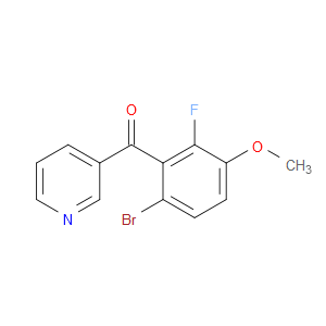 (6-bromo-2-fluoro-3-methoxyphenyl)(pyridin-3-yl)methanone