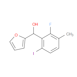 (2-fluoro-6-iodo-3-methylphenyl)(furan-2-yl)methanol