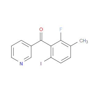 (2-fluoro-6-iodo-3-methylphenyl)(pyridin-3-yl)methanone