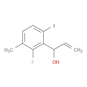 1-(2-fluoro-6-iodo-3-methylphenyl)prop-2-en-1-ol