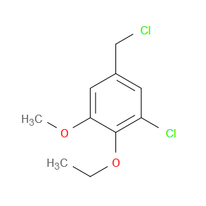 1-Chloro-5-(chloromethyl)-2-ethoxy-3-methoxybenzene