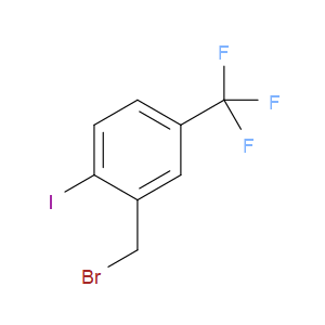 2-(Bromomethyl)-1-iodo-4-(trifluoromethyl)benzene