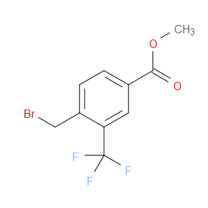 Benzoic acid, 4-(bromomethyl)-3-(trifluoromethyl)-, methyl ester