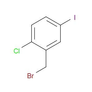 2-(Bromomethyl)-1-chloro-4-iodobenzene