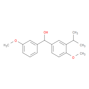 (3-isopropyl-4-methoxyphenyl)(3-methoxyphenyl)methanol