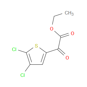 Ethyl 4,5-dichloro-α-oxo-2-thiopheneacetate