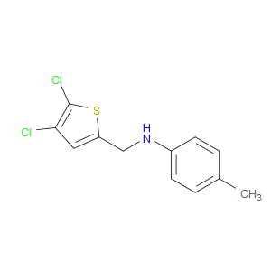 4,5-Dichloro-N-(4-methylphenyl)-2-thiophenemethanamine