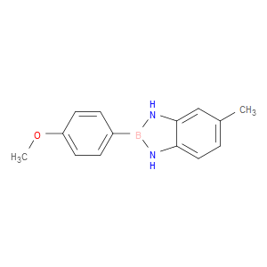 2,3-Dihydro-2-(4-methoxyphenyl)-5-methyl-1H-1,3,2-benzodiazaborole