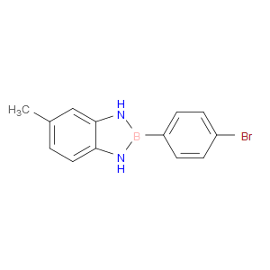 2-(4-Bromophenyl)-2,3-dihydro-5-methyl-1H-1,3,2-benzodiazaborole