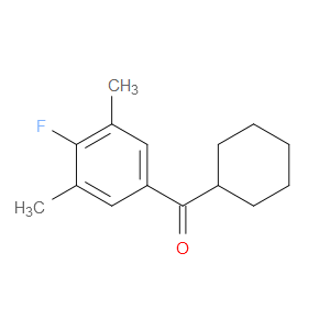 cyclohexyl(4-fluoro-3,5-dimethylphenyl)methanone