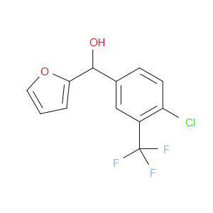 (4-chloro-3-(trifluoromethyl)phenyl)(furan-2-yl)methanol
