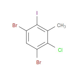 1,5-Dibromo-2-chloro-4-iodo-3-methylbenzene