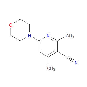 2,4-Dimethyl-6-(4-morpholinyl)-3-pyridinecarbonitrile