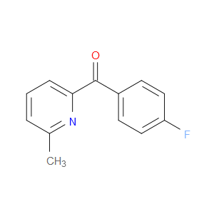 (4-Fluorophenyl)(6-methyl-2-pyridinyl)methanone