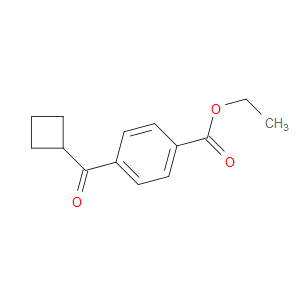 Ethyl 4-(cyclobutylcarbonyl)benzoate