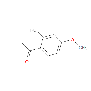 Cyclobutyl(4-methoxy-2-methylphenyl)methanone