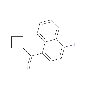 Cyclobutyl(4-fluoro-1-naphthalenyl)methanone