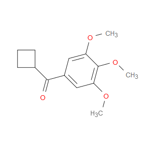 Cyclobutyl(3,4,5-trimethoxyphenyl)methanone