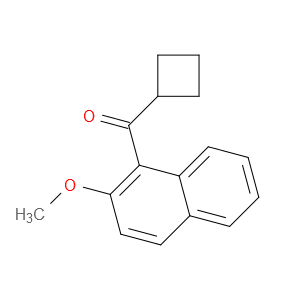Cyclobutyl(2-methoxy-1-naphthalenyl)methanone
