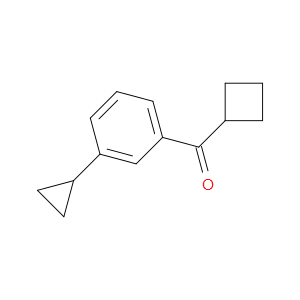 Cyclobutyl(3-cyclopropylphenyl)methanone