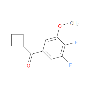 Cyclobutyl(3,4-difluoro-5-methoxyphenyl)methanone