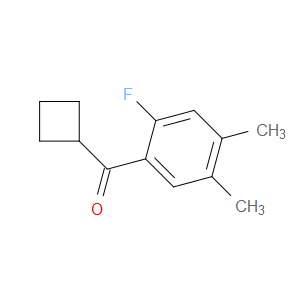 Cyclobutyl(2-fluoro-4,5-dimethylphenyl)methanone