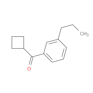 Cyclobutyl(3-propylphenyl)methanone