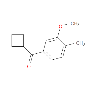 Cyclobutyl(3-methoxy-4-methylphenyl)methanone
