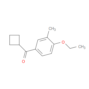 Cyclobutyl(4-ethoxy-3-methylphenyl)methanone