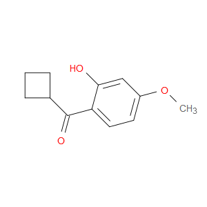 Cyclobutyl(2-hydroxy-4-methoxyphenyl)methanone