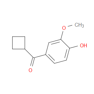 Cyclobutyl(4-hydroxy-3-methoxyphenyl)methanone
