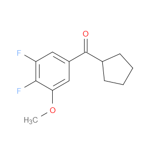 Cyclopentyl(3,4-difluoro-5-methoxyphenyl)methanone