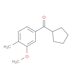 Cyclopentyl(3-methoxy-4-methylphenyl)methanone