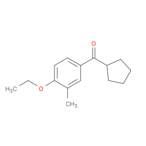 Cyclopentyl(4-ethoxy-3-methylphenyl)methanone