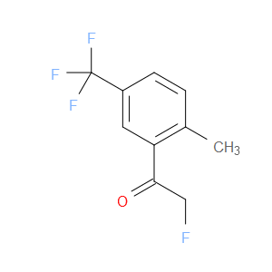 2-fluoro-1-(2-methyl-5-(trifluoromethyl)phenyl)ethanone