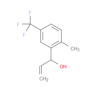 1-(2-methyl-5-(trifluoromethyl)phenyl)prop-2-en-1-ol