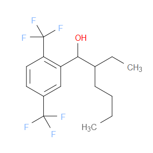 1-(2,5-bis(trifluoromethyl)phenyl)-2-ethylhexan-1-ol