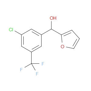(3-chloro-5-(trifluoromethyl)phenyl)(furan-2-yl)methanol