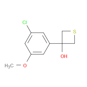 3-(3-Chloro-5-methoxyphenyl)-3-thietanol
