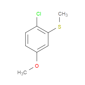 (2-Chloro-5-methoxyphenyl)(methyl)sulfane